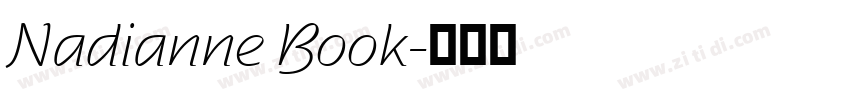 Nadianne Book字体转换